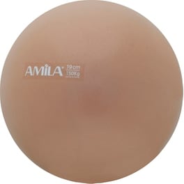 Μπάλα Γυμναστικής Amila Κατάλληλη για Pilates 0.15 kg 19 cm από PVC - Χρυσό
