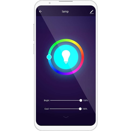 Έξυπνη Λάμπα LED Nedis SmartLife E27 9w - RGBW image 3