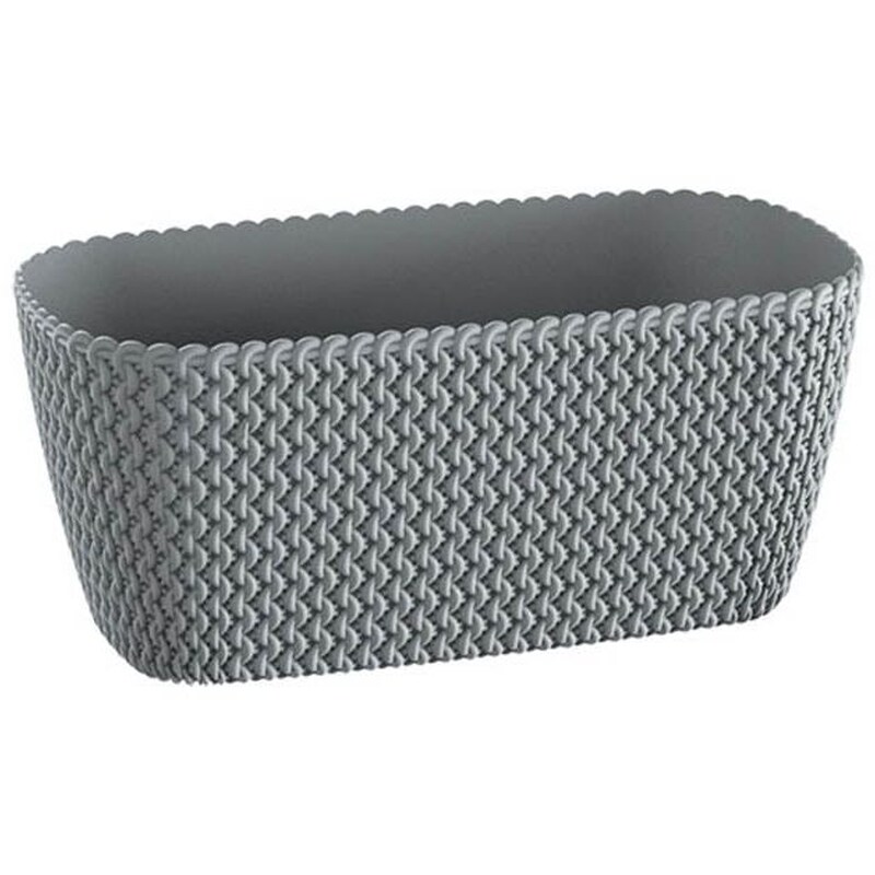 Ζαρντινιέρα Marhome Splofy Πλαστικό 5.5L - Γκρι