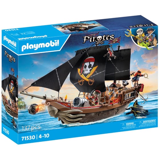 PLAYMOBIL® Pirates Πειρατική ναυαρχίδα (71530) image 0