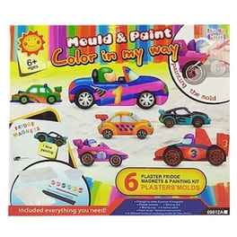 Σετ 6 Μαγνητάκια  Καί  Σετ Χρωματισμού 27x23x5cm Toymarkt 913183
