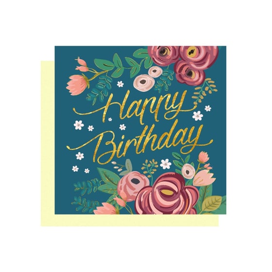 Ευχετήρια Κάρτα Legami Happy Birthday Flowers image 0