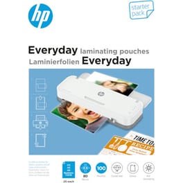 HP Everyday set Φύλλα πλαστικοποίησης επαγγελματικές κάρτες  A4/A5/A6 80mic 100 φύλλα