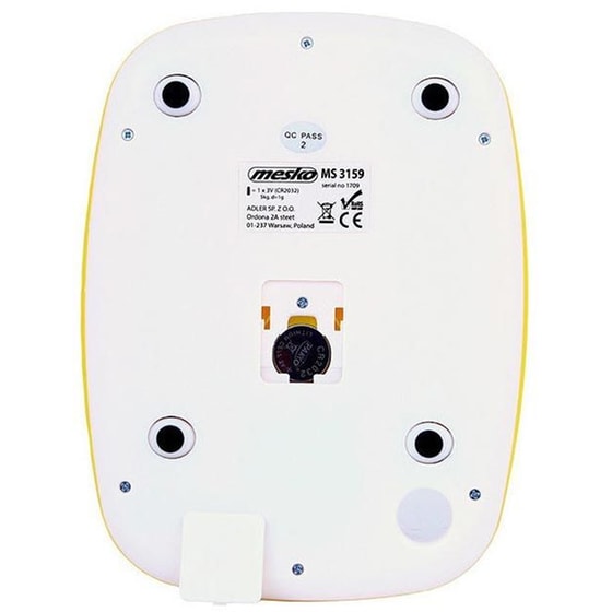 MESKO MS-3159Y 1gr/5kg Ψηφιακή Ζυγαριά Κουζίνας image 1