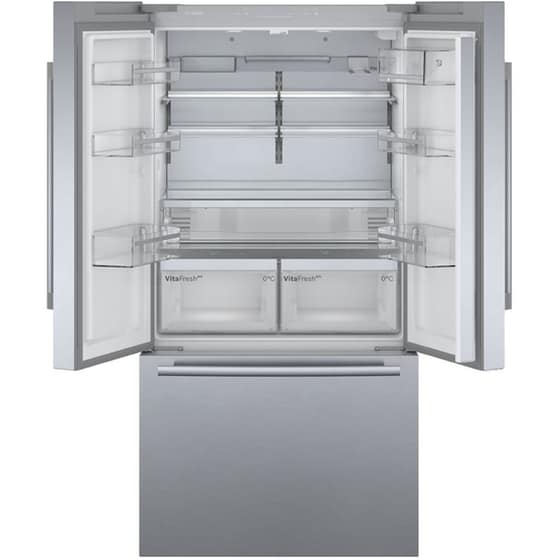 BOSCH KFF96PIEP No Frost με VitaFresh Pro, SuperCooling και SuperFreezing 573 Lt Antifinger Inox Ψυγείο Ντουλάπα image 3