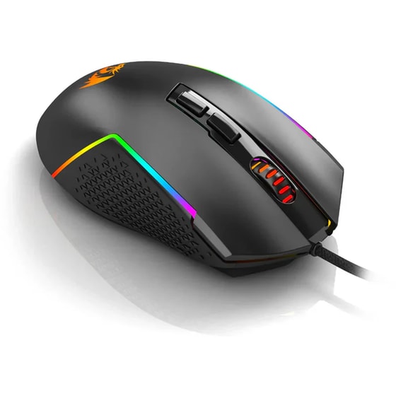 Redragon M613-RGB Trident Lite Gaming Ενσύρματο Ποντίκι - Black image 3