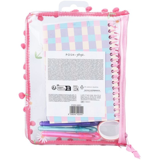 Σημειωματάριο Posh+Pop με Σετ Γραφικής Flowers image 2