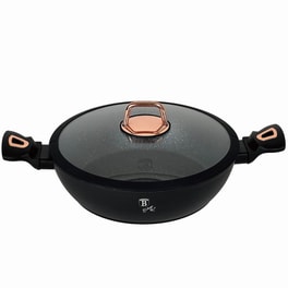 Κατσαρόλα BERLINGER HAUS BH-1640N 28 cm 3.8 L Μαύρο