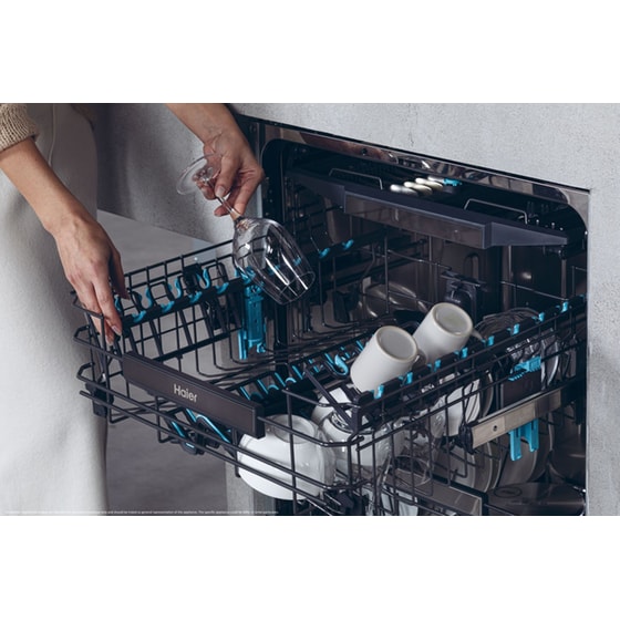 HAIER XF 4A4M4PDX για 14 Σερβίτσια Inox με WiFi Πλυντήριο Πιάτων image 19