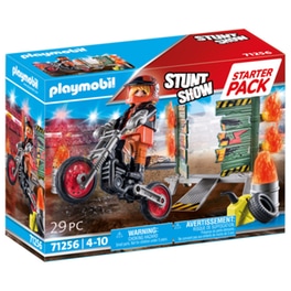 PLAYMOBIL® Stunt Show Starter Pack Ακροβατικά με μηχανή motocross (71256)