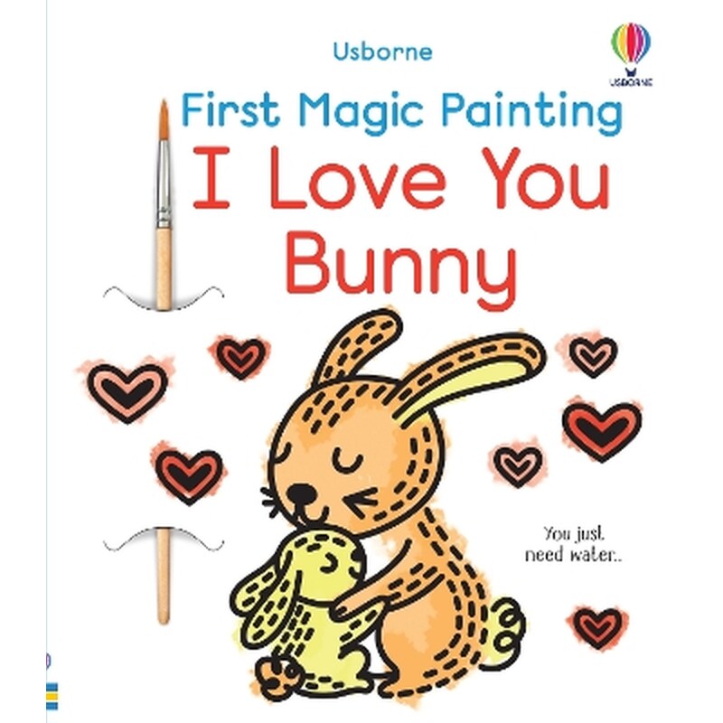 First Magic Painting I Love You Bunny