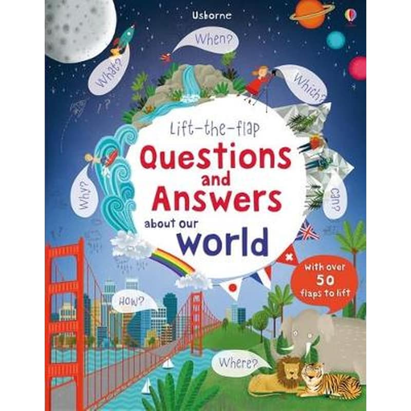 Lift-the-flap Questions and Answers about Our World φωτογραφία