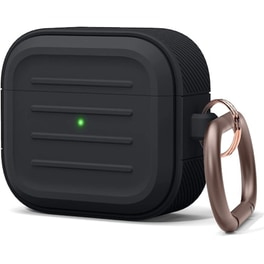Elago Armor Hang Case - Θήκη Σιλικόνης Για Airpods 3rd Gen - Black (eap3am-bk)