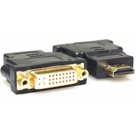 Powertech Adapter Hdmi 19pin Male Σε Dvi I(dual Link) 24+5 Female. image 0