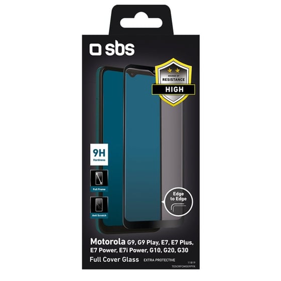Προστατευτικό οθόνης Motorola Moto G30 - Sbs Full Cover Glass image 1