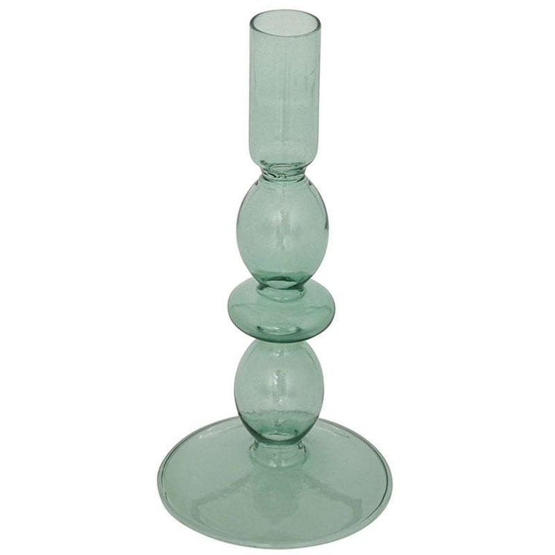 Κηροπήγιο Spitishop A-s Chandelier 193778 Γυάλινο 9x19 cm - Πράσινο