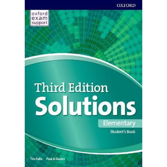 Solutions: Elementary: Student's Book (A1-A2) image 0
