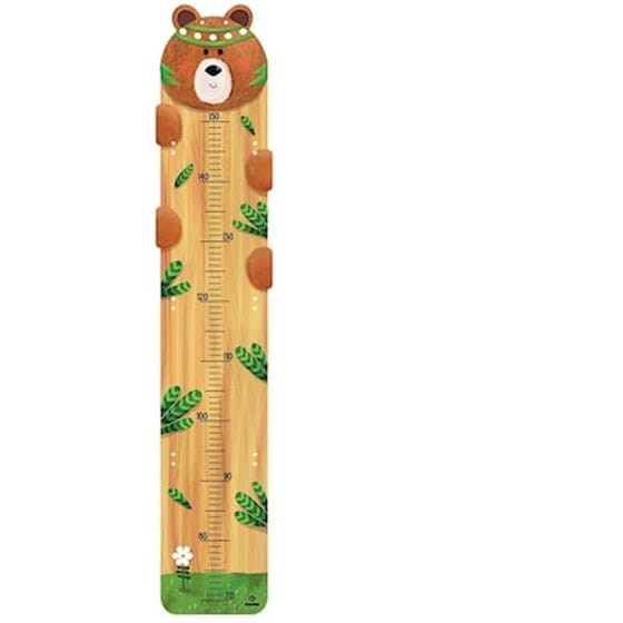 Παιδικό Αναστημόμετρο από Ξύλο Svoora Indianimals Αρκουδάκι image 0