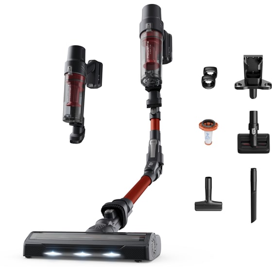 ROWENTA RH6A83WO XPERT FLEX 18 V Μαύρη/Κόκκινη Σκούπα Stick image 0