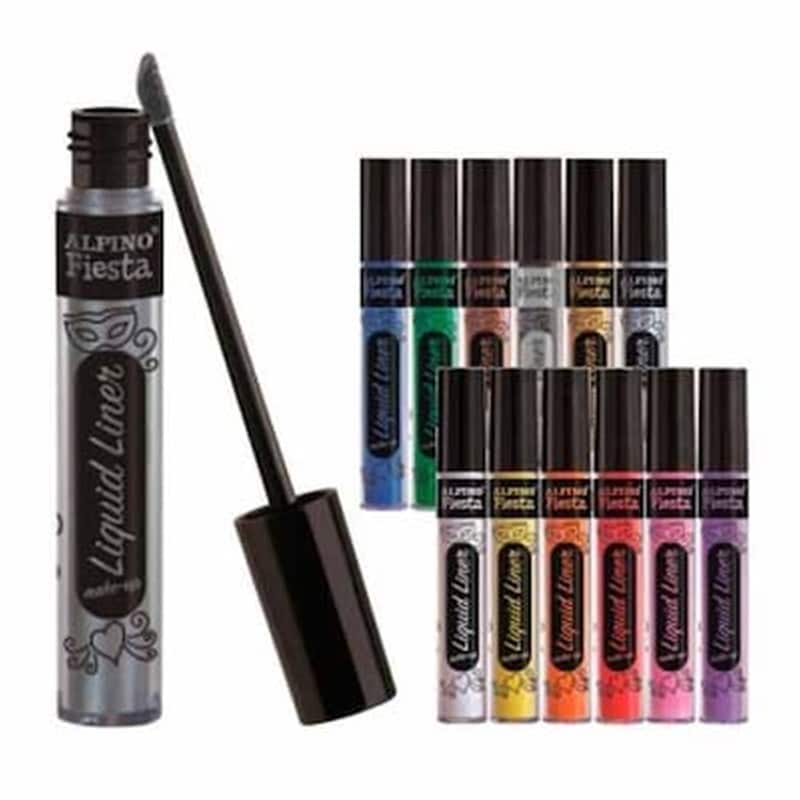 ALPINO Αποκριάτικο Liquid Liner Ασημί