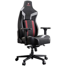 Καρέκλα Gaming Eureka Ergonomic Python II ERK-GC08-R από Τεχνητό Δέρμα - Μαύρη/Κόκκινη