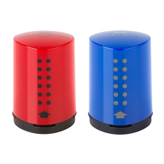 Ξύστρα Faber Castell Grip 2001 Bllue-red image 0