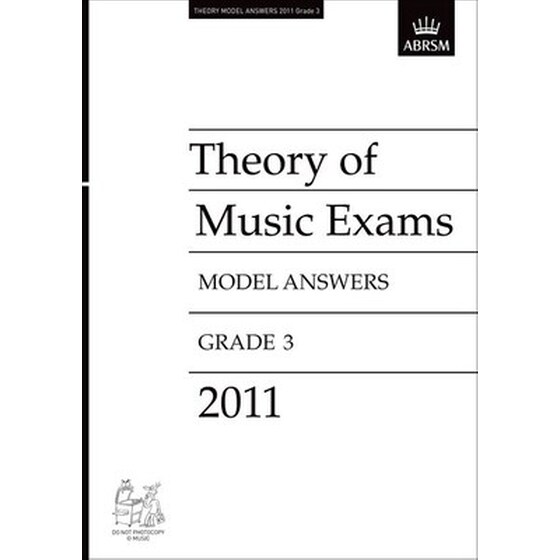 Theory Of Music Exams 2011 Model Answers, Grade 3 image 1