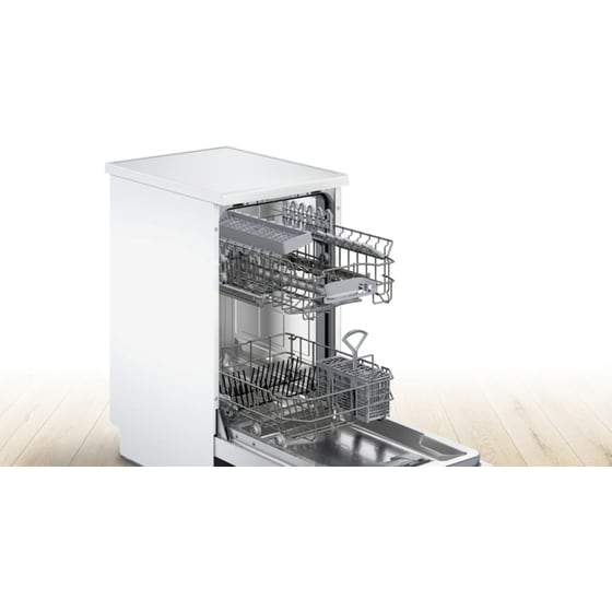 BOSCH SPS2HKW58E για 10 Σερβίτσια Λευκό Πλυντήριο Πιάτων image 4