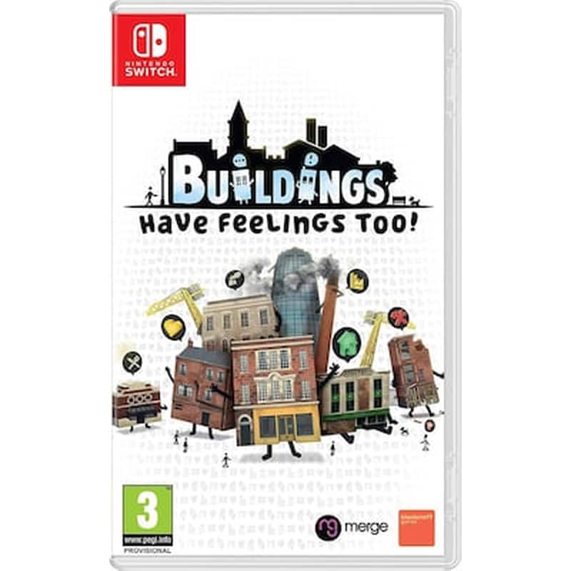 Nintendo Switch Game – Buildings Have Feelings Too!