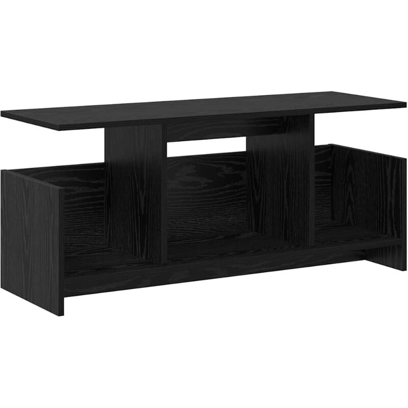 Έπιπλο Τηλεόρασης VidaXL 102 x 35 x 45 cm - Μαύρη Οξιά