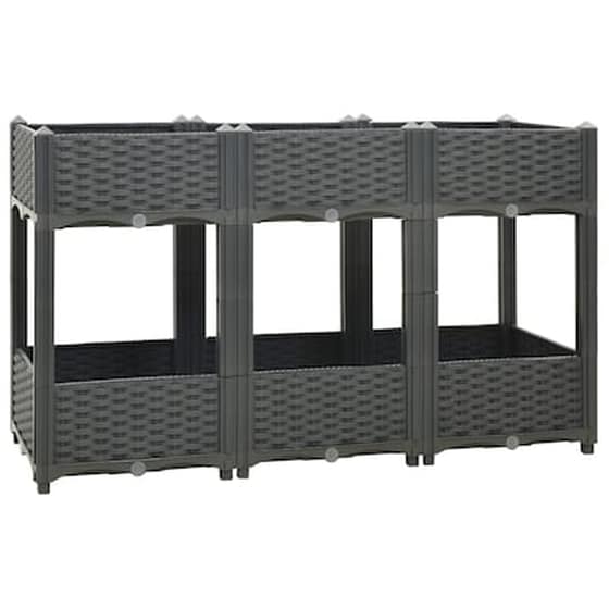 Vidaxl Ζαρντινιέρα 120 X 40 X 71 Εκ. Από Πολυπροπυλένιο image 3
