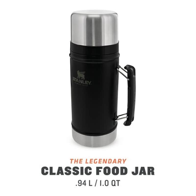 STANLEY The Legendary Classic Food Jar 0.94l Matte Black