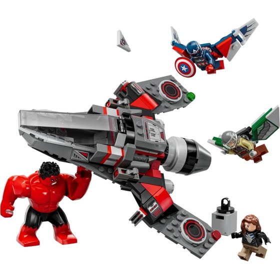 LEGO® Captain America vs. Red Hulk Battle (76292) image 1