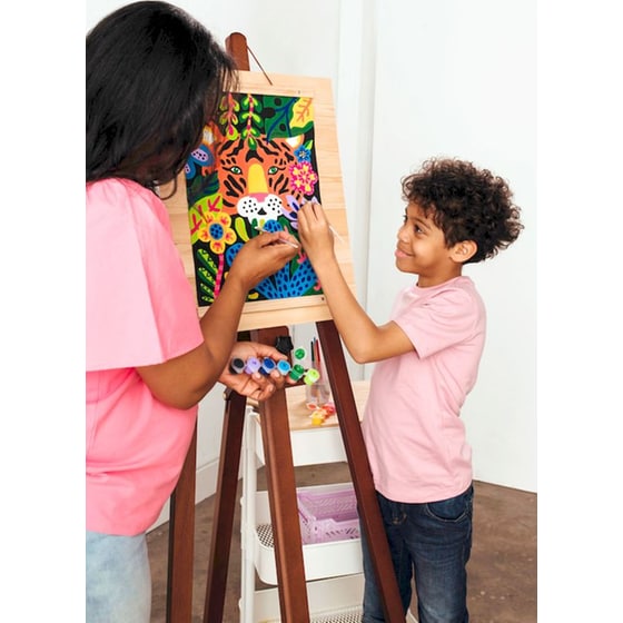 Καμβάς Ζωγραφικής με Αρίθμηση Ooly Tiger Eyes image 6