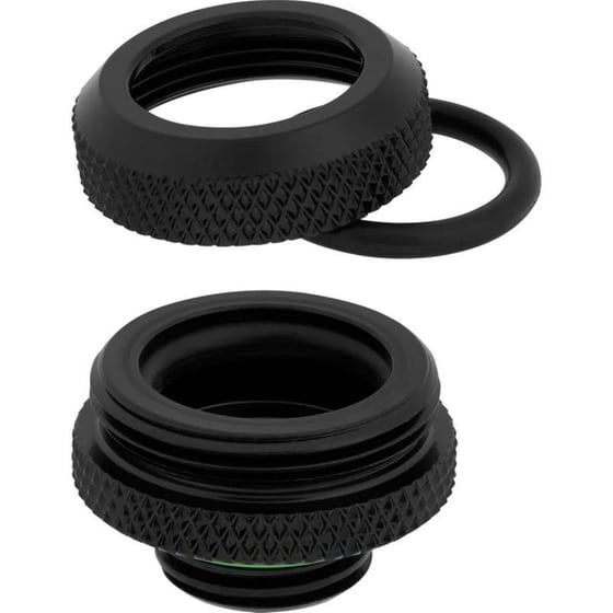 Hydro X Series XF Hardline 14mm OD Fitting - Μαύρο image 1