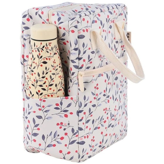 Τσαντάκι Φαγητού Ισοθερμικό Estia Bloom Beige 7L image 3