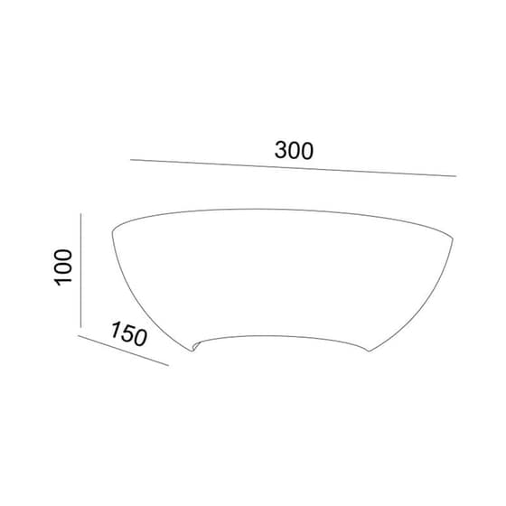 Απλίκα Τοίχου Aca Herlo G85151w Γύψινη 30x15x10 cm - Λευκή image 1