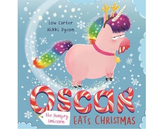 Oscar the Hungry Unicorn Eats Christmas image 0