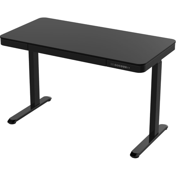 Ηλεκτρικό Γραφείο Gaming ErgoAction E-Desk 2E από Μελαμίνη 120x60 cm - Μαύρο image 11