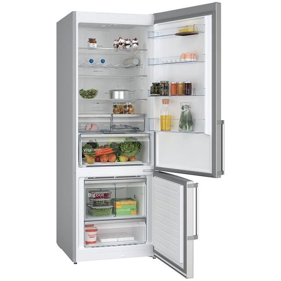 BOSCH KGN56XIER No Frost 508 Lt Brushed Steel Antifinger Ψυγειοκαταψύκτης image 2