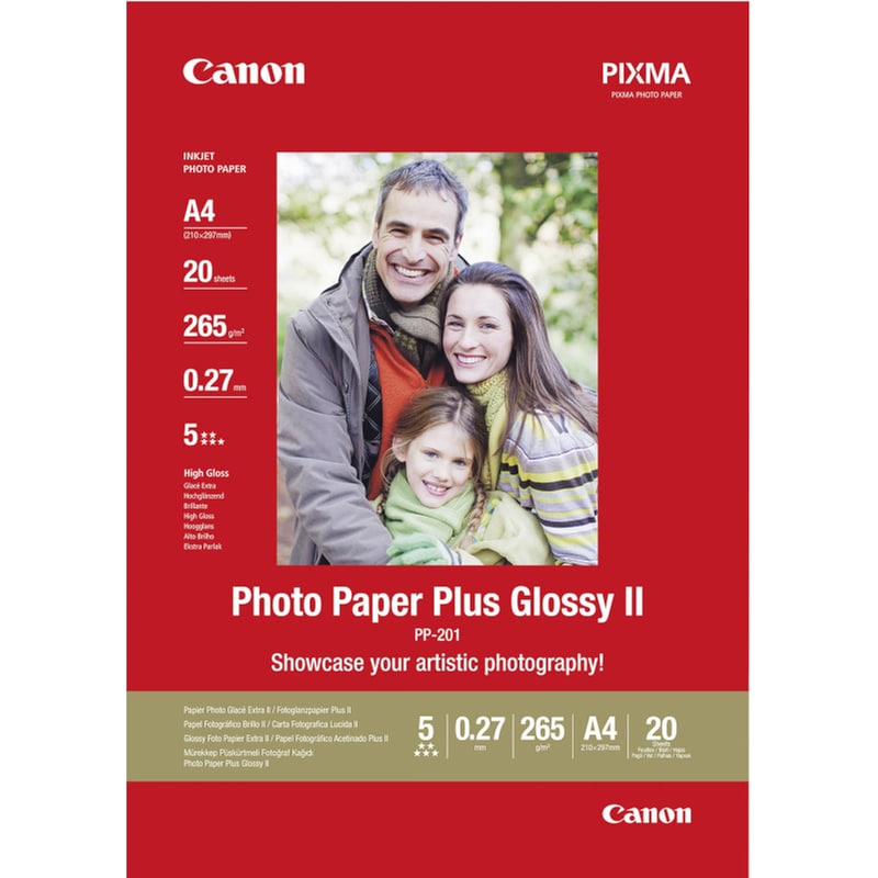 Canon Φωτογραφικό Χαρτί Gloss A4 275 gr/m² για Inkjet Εκτυπωτές 20 φύλλα