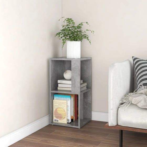 Βιβλιοθήκη VidaXL από Επεξεργασμένο Ξύλο 33x33x67 cm - Γκρι image 1
