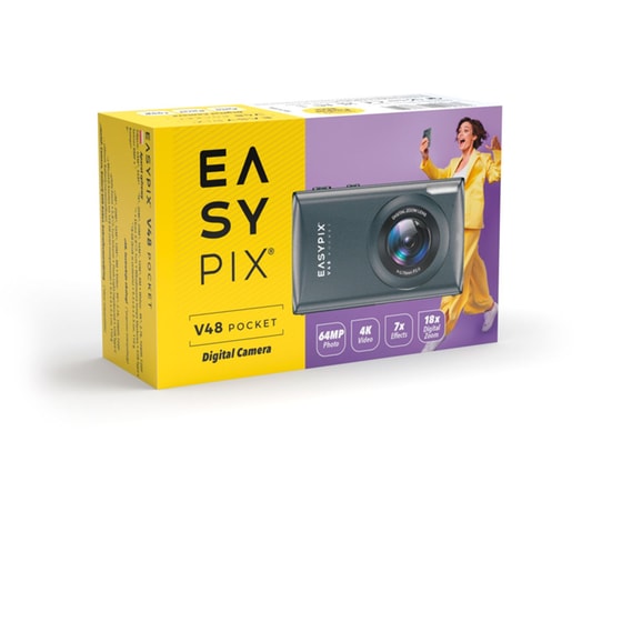 Φωτογραφική Μηχανή Compact Easypix V48 Pocket - Ανθρακί image 4