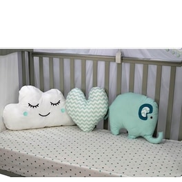 Bebe Stars Διακοσμητικά Μαξιλαράκια Elephant 202-184 ( Σετ 3 Τμχ)