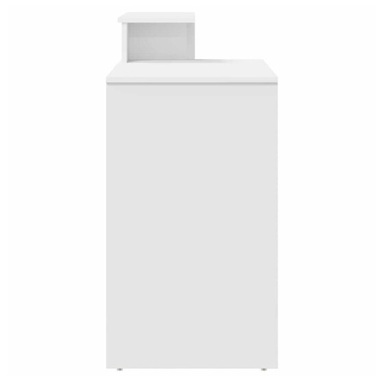 Γραφείο VidaXL από Επεξεργασμένο Ξύλο 120,5x44x88,5 cm - Λευκό image 5