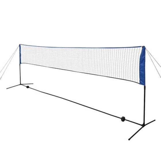 Vidaxl Σετ Φιλέ Μπάντμιντον 500 X 155 Εκ. Με Μπαλάκια Μπάντμιντον image 2