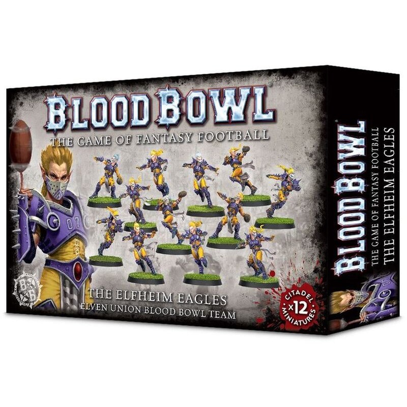 GAMES WORKSHOP Blood Bowl: Elven Union Team Warhammer: Age of Sigmar GAMES WORKSHOP
