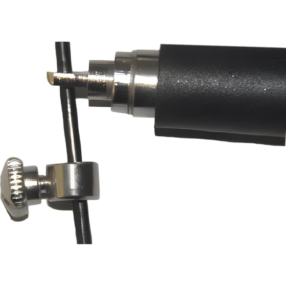 Σχοινάκι Γυμναστικής Amila Speed Rope 84577 300 cm - Μαύρο image 1
