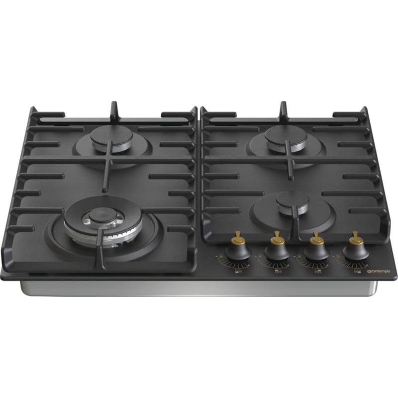 GORENJE GORENJE GW642CLB 60 cm Μαύρo Εστία Αερίου Αυτόνομη