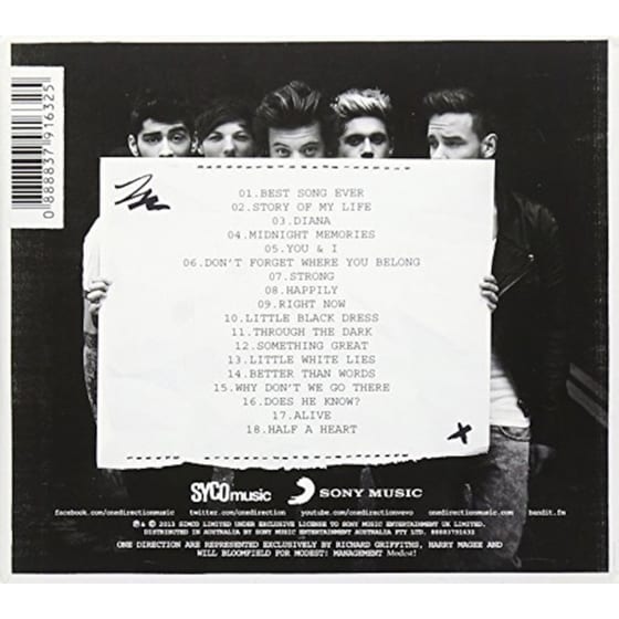 Midnight Memories (CD Ultimate Edition) image 1
